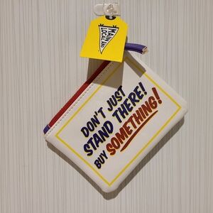 Honet Ed's Don't just stand there buy something coin purse